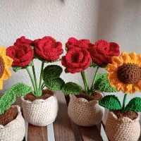 گل بافتنی|گل مصنوعی|اصفهان, ملکشهر|دیوار