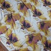 پارچه ابریشم بهاره زی آستین