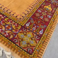 فرش دستباف (بساک در کرج) ۳ متری کف ساده قشقایی|فرش|تهران, وردآورد|دیوار