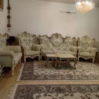 مبل ۷نفره +کاناپه تمام چوب سفارشی|مبلمان خانگی و میز عسلی|هشتگرد, هشتگرد قدیم|دیوار