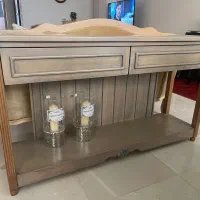 کنسول چوب راش