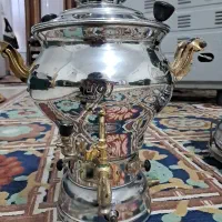 سماور گازیی پنج لیتری تمیز