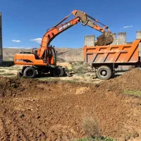 اجاره مینی بیل لاستیکی (چکش پاکت)بیل بزرگ لودر ۹۵۰|خدمات حمل و نقل|شیراز, نصر|دیوار