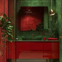 کاشی دست ساز لعابی متروئی آجر لعابی کاشی هفت رنگی|مصالح و تجهیزات ساختمان|برخوار, |دیوار