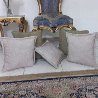 کوسن ساتن طلایی|حراج|تهران, جمالزاده|دیوار