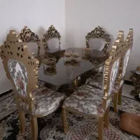 ست مبل و نهار خوری سلطنتی  شیک طرح پنجه شیری مصری|مبلمان خانگی و میز عسلی|کرمانشاه, |دیوار