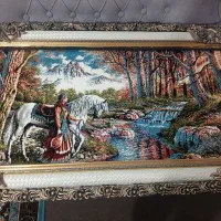 تابلوفرش  سالم بدون پارگی وشکستگی