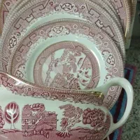 ظروف  چینی آنتیک انگلیسی