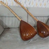 دو عدد ساز باغلاما در حد نو|سازهای سنتی|ارومیه, |دیوار