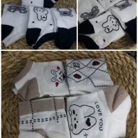 شلوار بافت و جوراب و لباس زیر