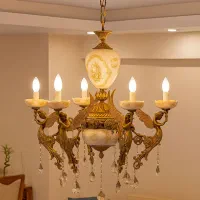 لوستر ۱۲ شاخه|لوستر و چراغ آویز|تهران, آشتیانی|دیوار