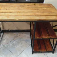 میز کار خونگی چوبی