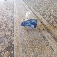 دوعدد گلدان وجا دستمال کاغذی