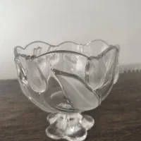 میوه خوری پایه دار طرح گل لاله