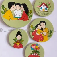 دیوارکوب و مگنت یخچالی