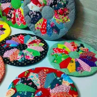 چهل تیکه زیر قابلمه و زیر قوری|صنایع دستی و سایر لوازم تزئینی|تهران, زرکش|دیوار