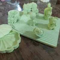 شمع وسنگ مصنوعی|صنایع دستی و سایر لوازم تزئینی|ایذه, |دیوار