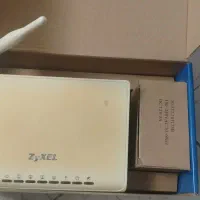 مودم Adsl Zyxel تک آنتن تمیز و کاملا سالم|مودم و تجهیزات شبکه|تهران, اباذر|دیوار