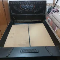 کمده سه تیکه باتخت خواب|تخت و سرویس خواب|حمیدیه, |دیوار