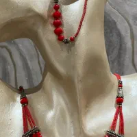 ۲عدد سرویس ‌سنگ قرمز و مشکی