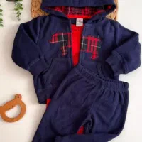 ست سویشرت شلوار فوتر خارجی مناسب یک تا دو سال