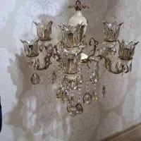 لوستر برنز چهار شاخه هشت شعله