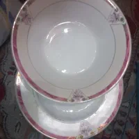 بشقاب و پیش دستی چینی فله ای