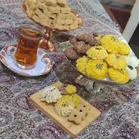 فروش انواع شیرینی و تخم مرغ محلی