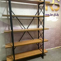 شلف قفسه کتابخانه طبقاتی (( ستوده ))|کتابخانه، شلف، قفسه‌های دیواری|کرج, پیشاهنگی|دیوار