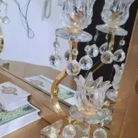 میز کنسول به همراه شمعدانی ها|بوفه، ویترین، کنسول|قم, نیروگاه|دیوار