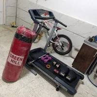 تردمیل و کیسه بوکس