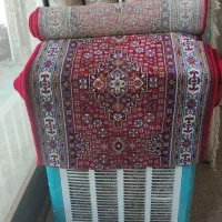 هفت قطعه فرش روپله ای|پادری|ارومیه, |دیوار