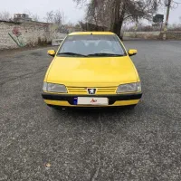 پژو 405 مدل 95  دوگانه شرکتی تاکسی زرد