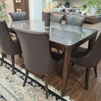 میز غذاخوری ۶نفره چوب راش|میز و صندلی غذاخوری|اهواز, کیانپارس |دیوار