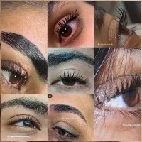 تتو بدن و لیفت مژه و ابرو و بافت مو و اکستنشن مژه
