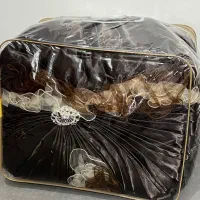 روتختی دونفره ساتن ۵ تیکه نو