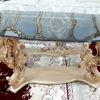 مبل سلطنتی بسیار تمیز|مبلمان خانگی و میز عسلی|میانه, |دیوار