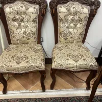 مبل سلطنتی ۹ نفره و ۳ میز جلو مبلی|مبلمان خانگی و میز عسلی|رفسنجان, |دیوار