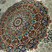 دو تخته فرش فرهی ابریشم از بهترین کلکسیون جاویدان