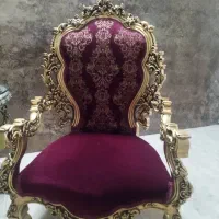 مبل تک نفره سلطنتی|مبلمان خانگی و میز عسلی|قم, بکایی|دیوار