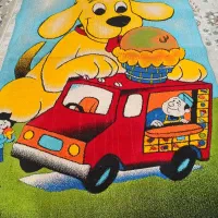 فرش کودک کاملا سالم