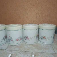 ظروف لعابی و جا ادویه چینی بامبو