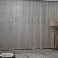 پرده ی نگین دار|پرده، رانر، رومیزی|قم, زنبیل آباد|دیوار