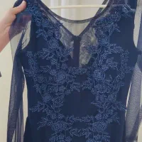 لباس مجلسی سرمه ای