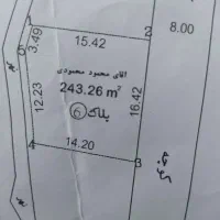 زمین،روستای کیسم (کاربری مسکونی) ۲۴۳ مترمربع|فروش زمین و ملک کلنگی|آستانه اشرفیه, |دیوار