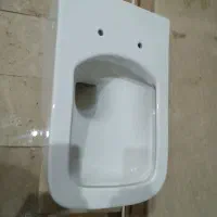 والهنگ سفید توالت فرنگی کاسه توالت