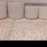 چهار عدد گلدان