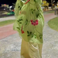 لباس کار کرده با رنگ