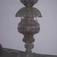 شمعدون نقره|لوستر و چراغ آویز|قم, زند آباد|دیوار