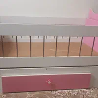 تخت خواب گهواره ای در حد نو